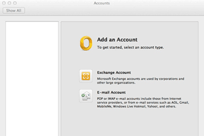 outlook for mac cannot add imap account